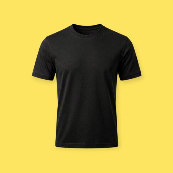 Mens Round Neck - Black