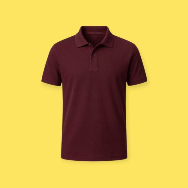 Mens Polo T-shirts - Maroon